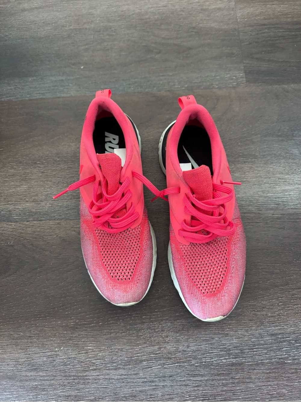 Nike Women’s Hot Pink Knit Running Shoes
